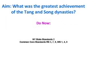 Song dynasty accomplishments