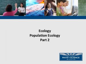 Ecology Population Ecology Part 2 Predicting Populations Sex