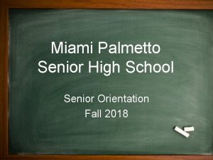 Palmetto sr high