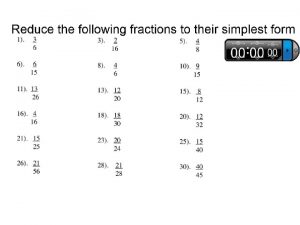 We are Learning to Add and Subtract Fractions