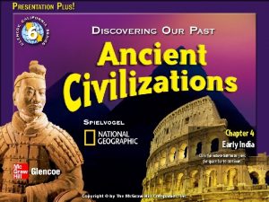 Indias first civilization
