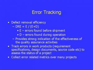 How to calculate defect removal efficiency