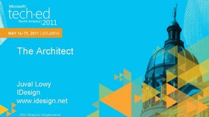 Idesign software architecture