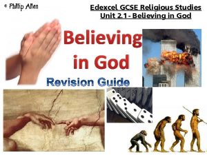 Phillip Allen Edexcel GCSE Religious Studies Unit 2