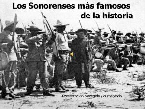 Famosos sonorenses