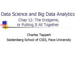 Data Science and Big Data Analytics Chap 12