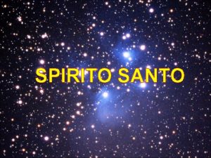 SPIRITO SANTO Lo Spirito Santo amore essenza di