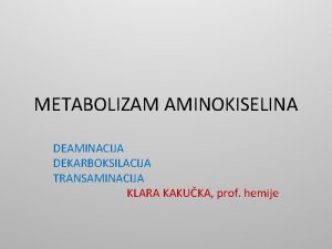 Oksidativna deaminacija