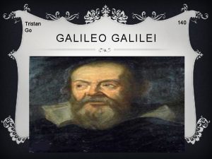 Tristan Go 140 GALILEO GALILEI TRISTAN GO 140