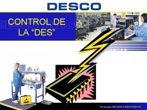 CONTROL DE LA DES CONCEPTOS BASICOS SOBRE DESCARGAS