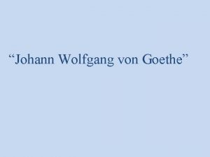 Goethe studium leipzig