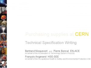 Technical specification