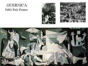 GUERNICA Pablo Ruiz Picasso 1 Documentaci Ttol Guernica