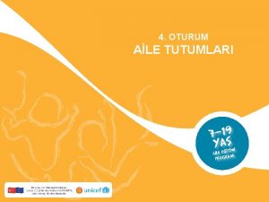 4 OTURUM ALE TUTUMLARI G Zorlayc ekilde kullanldnda