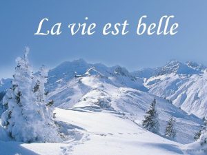 La vie est belle Une porte qui se