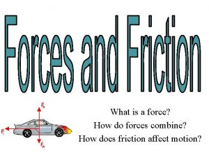 How do forces combine