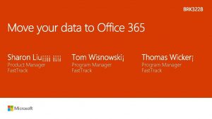 Fast track migration office 365 Fast track migration office 365