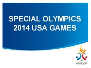 2014 special olympics