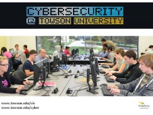 Towson university computer science
