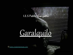 I E S Pablo Gargallo Garalquilo www crearempresas