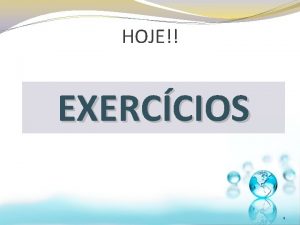 HOJE EXERCCIOS 1 1 Considerando que uma bomba