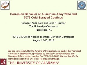 Corrosion Behavior of Aluminum Alloy 2024 and 7075