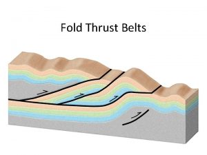 Fold Thrust Belts Fold Thrust Belts Figure 1
