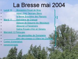 La Bresse mai 2004 Lundi 10 Monastre Royal