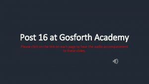 Gosforth academy frog