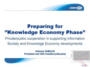 Preparing for Knowledge Economy Phase Privatepublic cooperation in