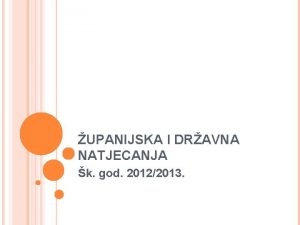 Gradivo za natjecanje iz matematike