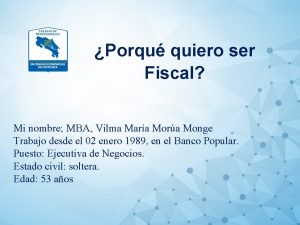 Quiero ser fiscal