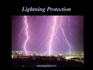 Lightning Protection www assignmentpoint com Facts about Lightning