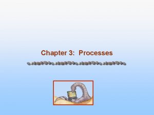 Chapter 3 Processes Chapter 3 Processes n Process
