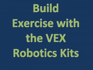 Vex pull toy designs
