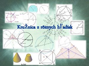 Krunica z rznych hadsk Krunica V kartezinskej sradnicovej