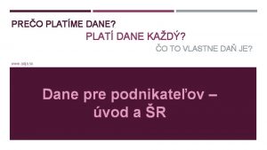 PREO PLATME DANE PLAT DANE KAD O TO