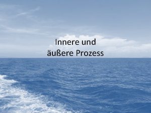 Innere und uere Prozess Komplexe Szene Interaktion Strukturtheorien