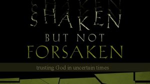 trusting God in uncertain times Esther 1 8