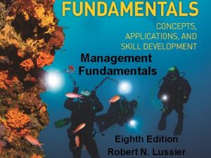 Management fundamentals 8th edition