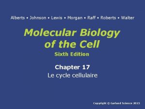 Alberts Johnson Lewis Morgan Raff Roberts Walter Molecular