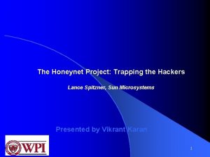 Honeynet project