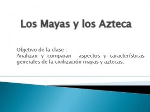 Actividades económicas de mayas