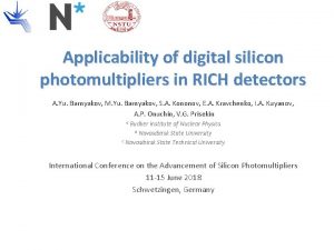 Applicability of digital silicon photomultipliers in RICH detectors