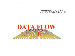 PERTEMUAN 2 DATA FLOW DIAGRAM STUDI KASUS ANALISA