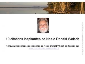 Neale donald walsch pensées quotidiennes