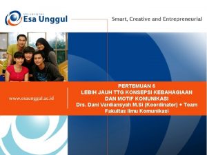 PERTEMUAN 6 LEBIH JAUH TTG KONSEPSI KEBAHAGIAAN DAN