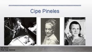 Cipe pineles