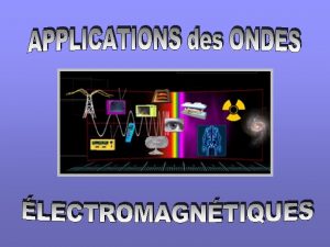 ondes radio microondes IR visible Savezvous que lacossais