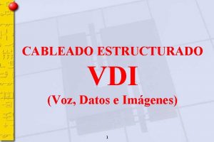 CABLEADO ESTRUCTURADO VDI Voz Datos e Imgenes 1